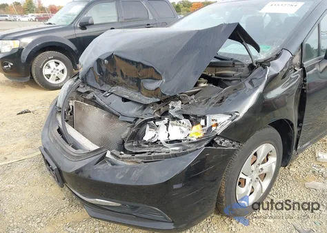 2014 Honda Civic Lx from USA, damaged, VIN 2HGFB2F58EH513018